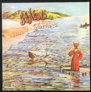 Genesis Foxtrot Album Lp 1972 Us Pressing Cas 1058 - Ex Vinyl - Peter Gabriel