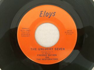 Hear Crossover Soul Funk 45 Freddie Watson The Unlucky Seven Eloys