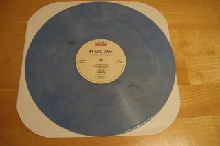 Pearl Jam Monkey Business Live At The Monkey Wrench 1998 Blue Marble Vinyl LP 3