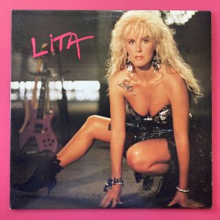 Lita Ford - Lita Lp Vinyl Hard Classic Rock Metal 1988 Rca Bmg Us Runaways Nm