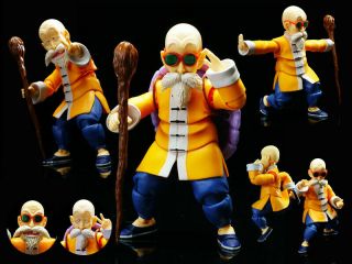 Anime Toy Figure Dragon Ball Z Master Roshi Kame Sennin Figma Figurines 14cm