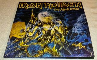 Iron Maiden - Live After Death 2 Vinyl Lp Picture Disc 2013 Pressing