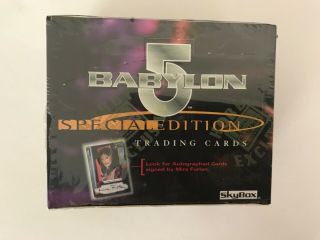 Babylon 5 Special Edition Trading Cards Box By Fleer Skybox