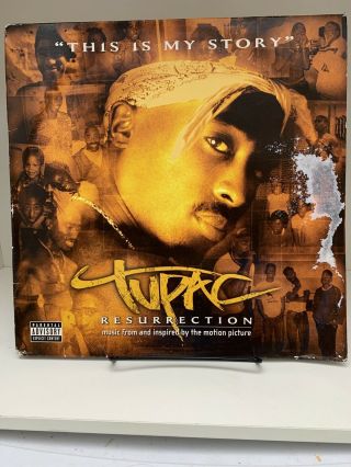 2pac Tupac - Resurrection This Is My Story Lp Vinyl Promo 2003