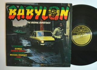 Reggae Dancehall Dub Lp - V/a - Babylon 1981 Takoma Yabby U Dennis Bovell Vg,