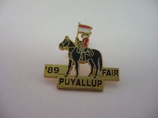 Vintage 1989 Rcmp Royal Canadian Mounted Police Puyallup Fair