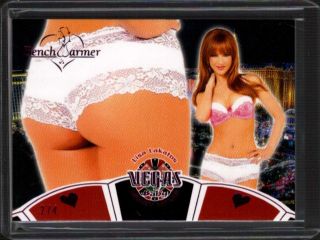 Lisa Lakatos 2/4 2020 Benchwarmer Vegas Butt Card Jv1