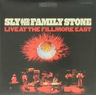 Sly & The Family Stone - Live At The Fillmore [new Vinyl Lp] Gatefold Lp Jacket