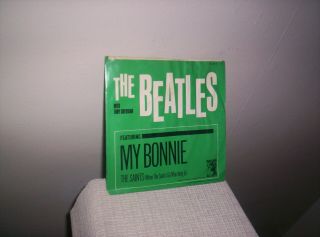 THE BEATLES - MY BONNIE / THE SAINTS - PICTURE SLEEVE 45 FROM 1964 2