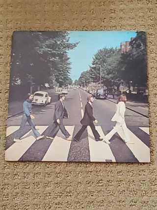 The Beatles Abbey Road Vinyl Record Album 1969 Apple Pcs7088 Uk Import Vg,  Cond.