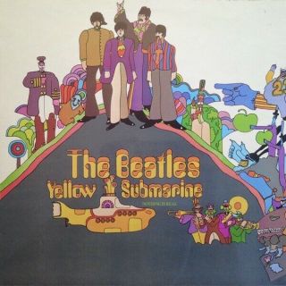 The Beatles Yellow Submarine Uk Apple 4th Stereo Pressing 1976 Vinyl Record Lp