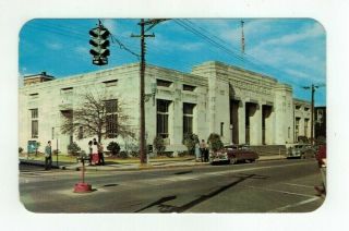 Ms Hattiesburg Mississippi Vintage Post Card " U.  S.  Post Office "