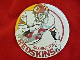 Cool Vintage Washington Redskins Nfl Football Team Souvenir Pinback