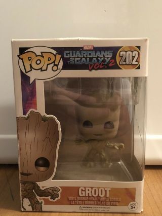 Groot Funko Pop Guardians Of The Galaxy (box)