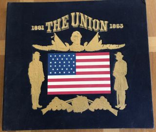 Civil War Album Set - 1861 - 1865 The Union - Columbia Masterworks Dl - 244 Lp Nm
