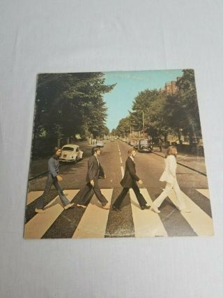 The Beatles “abbey Road” 1969 Vinyl Lp Record Apple Records So - 383