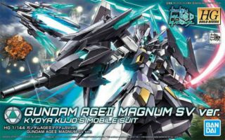 Bandai Build Divers Gundam Ageii Age Ii Magnum Sv Ver.  Hg 1/144 Model Kit Usa