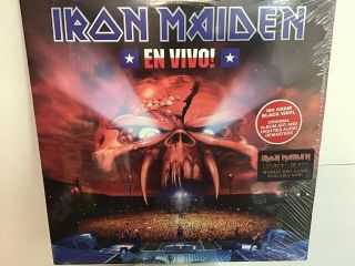 En Vivo By Iron Maiden (vinyl,  Jul - 2017,  3 Discs,  Sanctuary (usa))