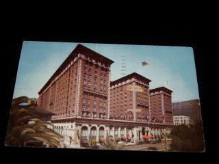 Vintage Postcard,  Los Angeles,  California,  Ca,  Street View Biltmore Hotel,  To Fortuna
