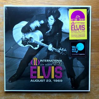 Elvis Presley Live @ International Hotel August 23,  1969 Rsd Double Vinyl Lp