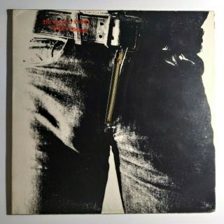 The Rolling Stones Sticky Fingers Vinyl Lp Coc 59100 Test Played Zipper