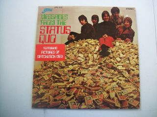 Status Quo - - - Messages From The Status Quo - - - Vinyl Album