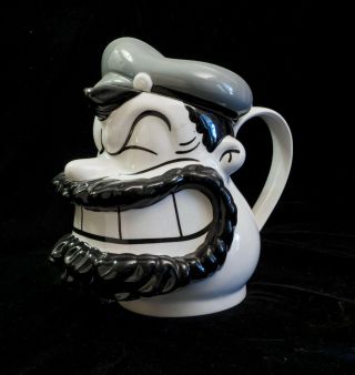 Brutus (from Popeye) 2001 Designed In England Ceramic Teapot Paul Cardew