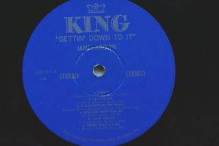 James Brown Gettin ' Down To It King Records KSD - 1051 US First Pr.  Vinyl LP 1969 3