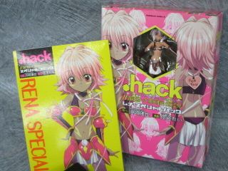 Hack Tasogare No Udewa Densetsu Rena Special Pack W/figure Comic 2003 Book Kd