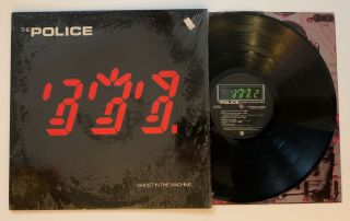 The Police - Ghost In The Machine - 1981 Us 1st Press (nm) Ultrasonic