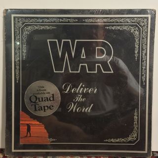 War Deliver The Word Orig Textured Die - Cut Cover Funk