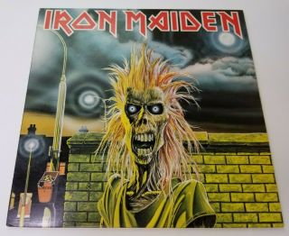 Iron Maiden Vinyl Lp 1980 Capitol St - 12094 Heavy Metal Vintage