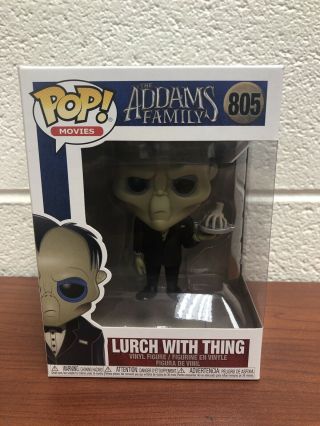 Funko Pop Movies: Addams Family - Lurch W/ Thing [used Very Good Toy]
