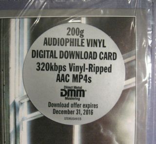 Factory Rush Power Windows Vinyl LP (DMM 2015) Remastered 200 Gram 2