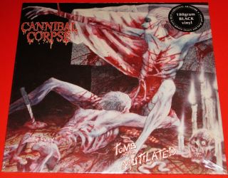 Cannibal Corpse: Tomb Of The Mutilated Lp 180 - Gram Vinyl Record,  Poster Mb