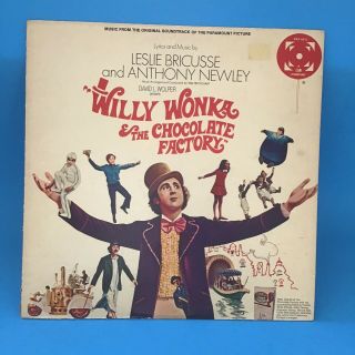 Willy Wonka & The Chocolate Factory Soundtrack Lp Issue
