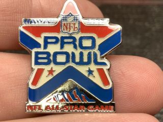 2002 NFL Pro Bowl “Hawaii” NFL All Star Game Rare Media Press Pin. 3