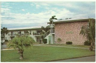 Vtg Pc The Nautilus Apartments (shell Point Village) Fort Myers Florida Fl