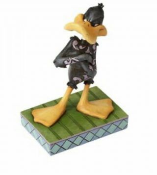Enesco Looney Tunes Jim Shore Statue Daffy Duck “you’re Dethpicable "