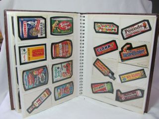 Vintage 1980/90 Sticker Book 156 Stickers Tcg Wacky Packages