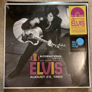 Lp Elvis Presley Las Vegas Aug.  23 1969 Rsd Vinyl Record 50th Ann