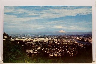 Oregon Or Portland Mt St Helens Washington Wa Mount Saint Postcard Old Vintage