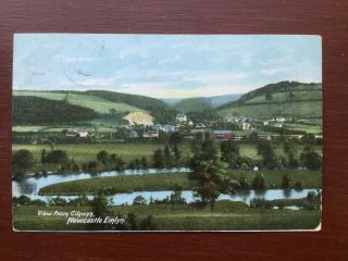 Vintage 1904 Postcard Newcastle Emlyn Wales