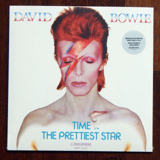 David Bowie Is Brooklyn Museum Time Prettiest Star Silver Vinyl Record 7 "