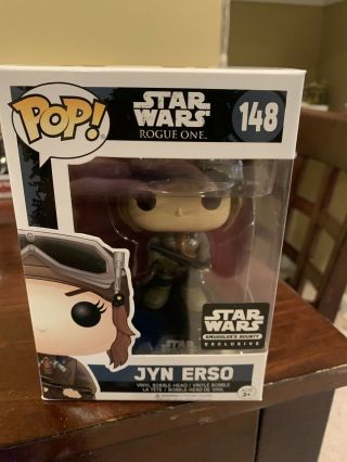 Funko Pop Star Wars : Rogue One 148 - Jyn Erso (smuggler’s Bounty Exclusive)