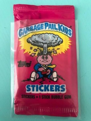 Garbage Pail Kids 1985 1st Series Uk - One Pack - Rare - Vintage