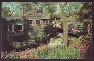 Rhode Island Ri Providence The Old Grist Mill Vintage Postcard
