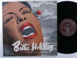 Billie Holiday Twelve Of Her Greatest Interpretations Commodore Lp Mono