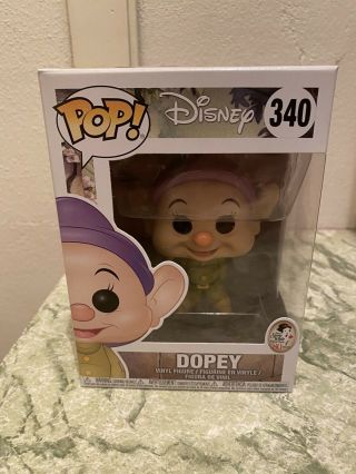 Funko Pop Disney: Snow White & The Seven Dwarves - Dopey (340)