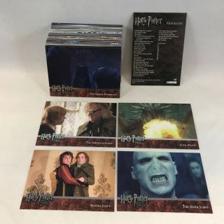 Harry Potter & The Goblet Of Fire Update (artbox 2006) Complete Card Set 91 - 180